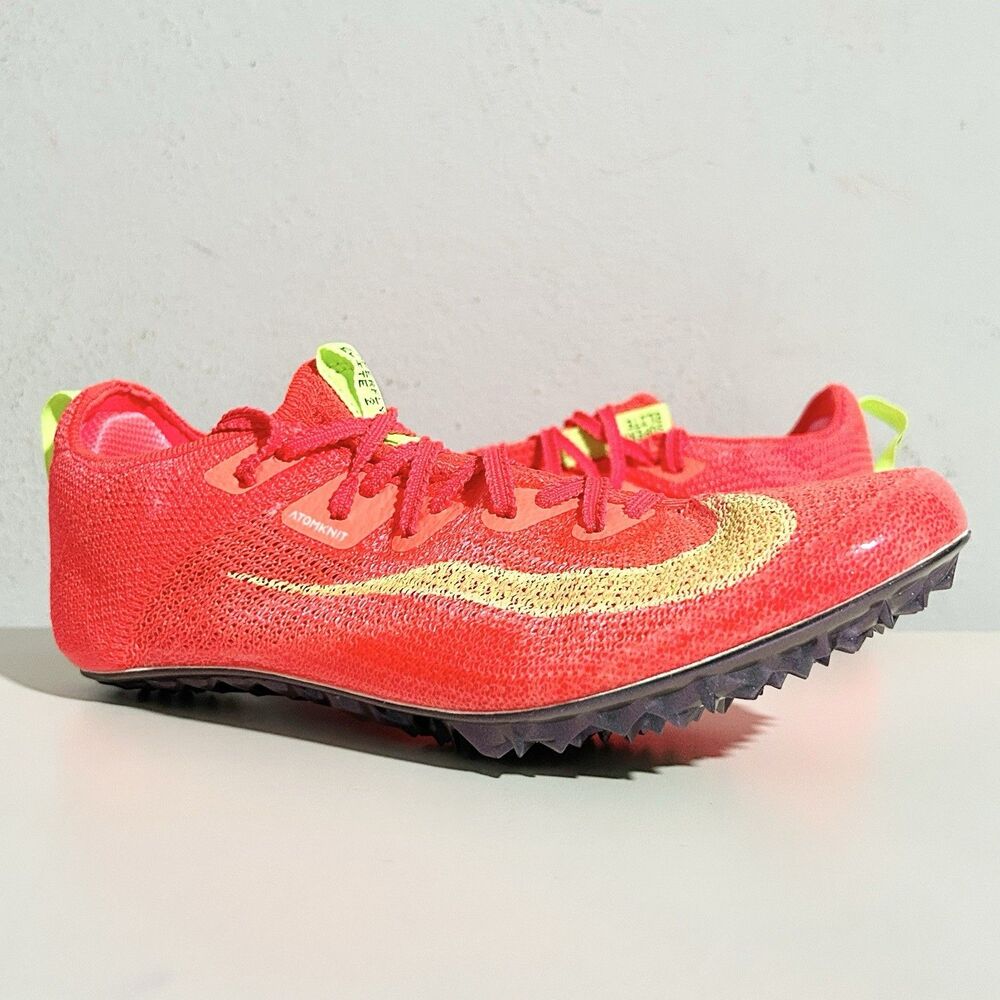Nike Zoom Superfly Elite 2 “Bright Crimson Lime" Mens Size 6-7.5 Track No Spikes